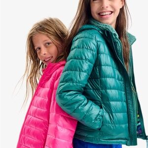 Primary Green Puffer Jacket